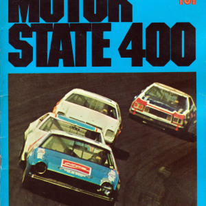1975 Motor State 400 program