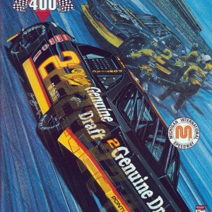 1991 Miller Genuine Draft 400 program