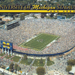 Michigan Stadium postcard