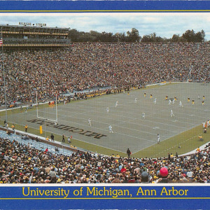 Michigan Stadium postcard