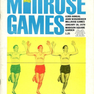 1970 Millrose Games program