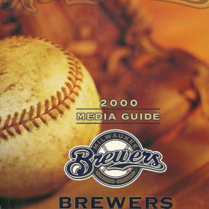 2000 Milwaukee Brewers media guide