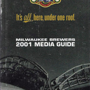 2001 Milwaukee Brewers media guide