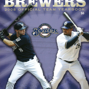 2008 Milwaukee Brewers yearbook