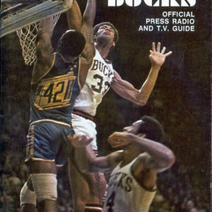 1970-71 Milwaukee Bucks media guide