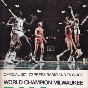 1971-72 Milwaukee Bucks media guide