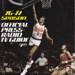 1976-77 Milwaukee Bucks media guide