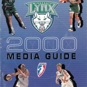 2000 Minnesota Lynx media guide