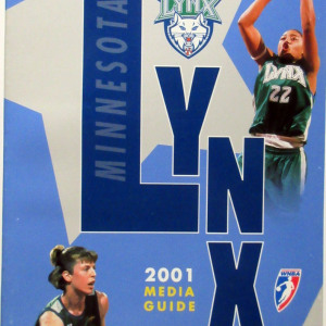 2001 Minnesota Lynx media guide