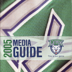 2005 Minnesota Lynx media guide