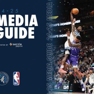 2024-25 Minnesota Timberwolves media guide