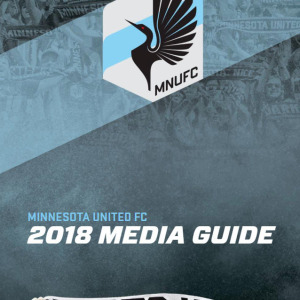 2018 Minnesota United FC media guide