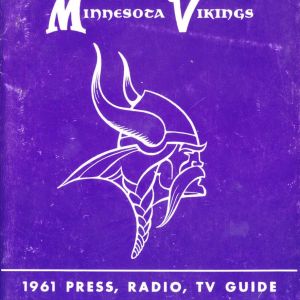 1961 Minnesota Vikings media guide