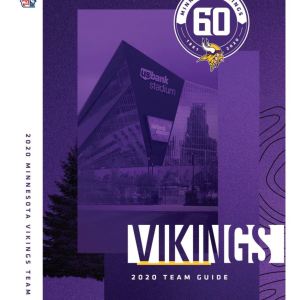 2020 Minnesota Vikings media guide