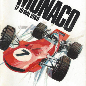 1969 Monaco Grand Prix race program
