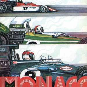 1973 Monaco Grand Prix race program