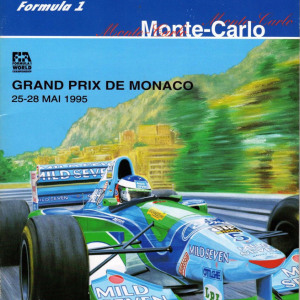 1995 Monaco Grand Prix race program
