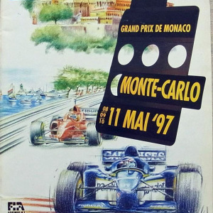 1997 Monaco Grand Prix race program