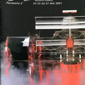 2001 Monaco Grand Prix race program