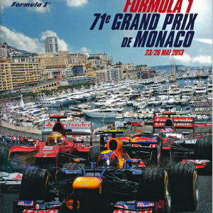 2013 Monaco Grand Prix program