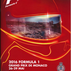2016 Monaco Grand Prix program