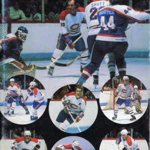 1982-83 Montreal Canadiens media guides/yearbook
