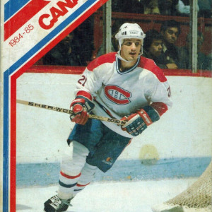 1984-85 Montreal Canadiens media guides/yearbook