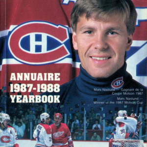 1987-88 Montreal Canadiens media guides/yearbook