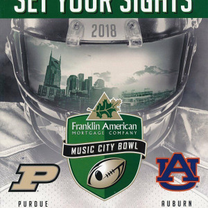 2018 Music City Bowl program