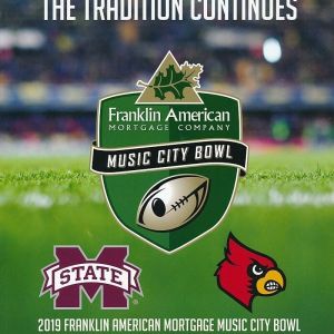 2019 Music City Bowl program