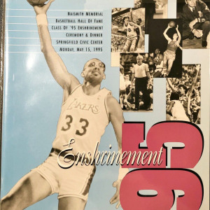1995 Naismith Memorial Basketball Hall of Fame program