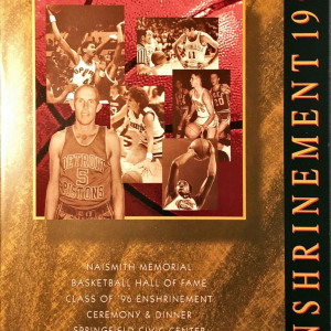 1996 Naismith Memorial Basketball Hall of Fame program