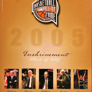 2005 Naismith Memorial Basketball Hall of Fame program