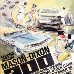 1970 Mason-Dixon 500 program