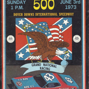1973 Mason-Dixon 500 program