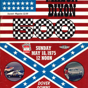 1975 Mason-Dixon 500 program