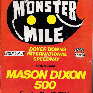 1981 Mason-Dixon 500 program