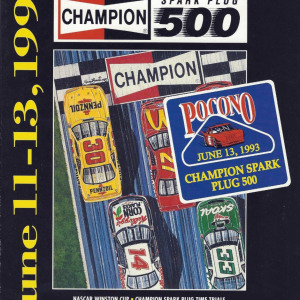 1993 Champion Spark Plug 500 program