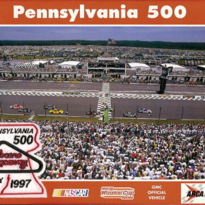 NASCAR Program: 1997 Pennsylvania 500