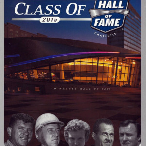 2015 NASCAR Hall of Fame program