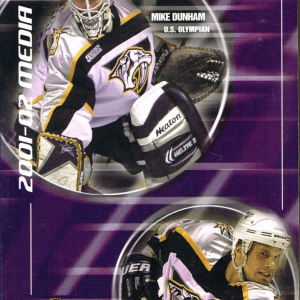 2001-02 Nashville Predators media guide