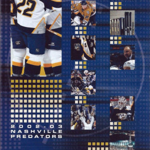 2002-03 Nashville Predators media guide
