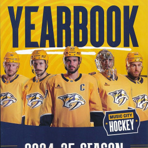 2024-25 Nashville Predators yearbook