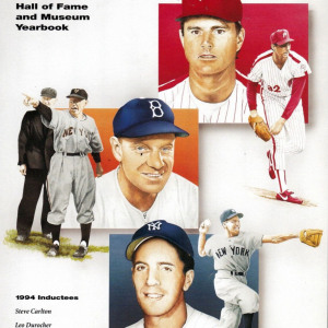 1994 National Baseball Hall of Fame and Museum yearbook
