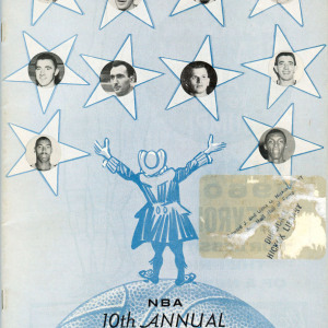 1960 NBA All-Star Game program