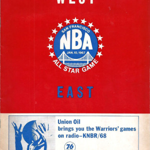 1967 NBA All-Star Game program
