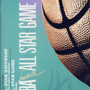 1987 NBA All-Star Game program