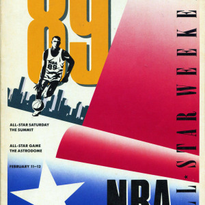 1989 NBA All-Star Game program
