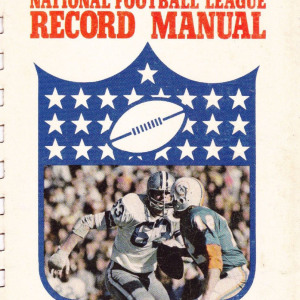 1972 National Football League (NFL) record manual