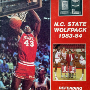 1983-84 NC State Wolfpack Men's Basketball media guide